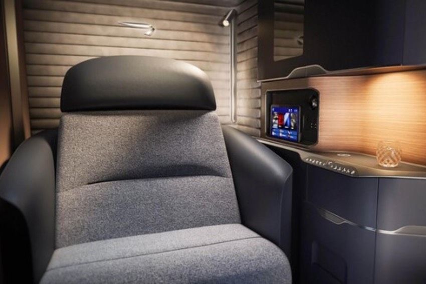 British Airways unveils new first-class seat